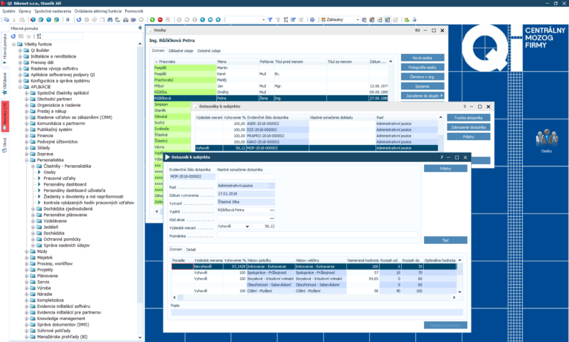 Personálne psychometrické dotazníky