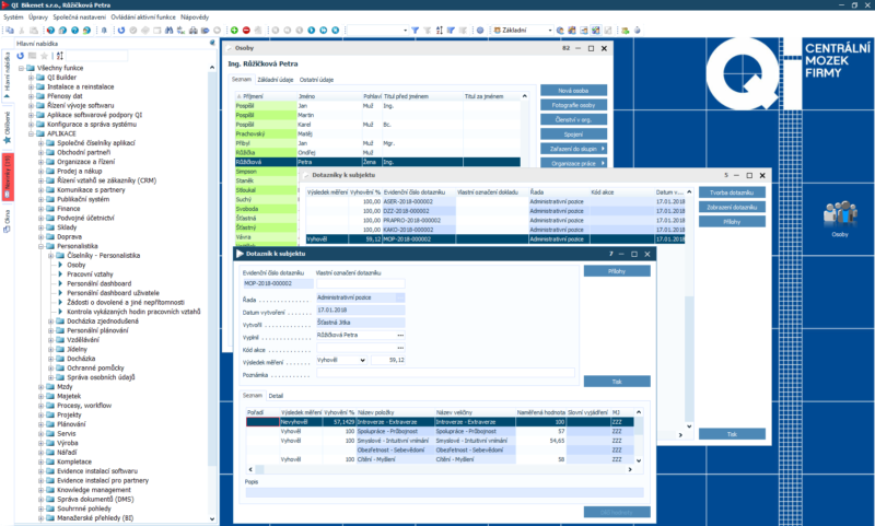 Personální psychometrické dotazníky