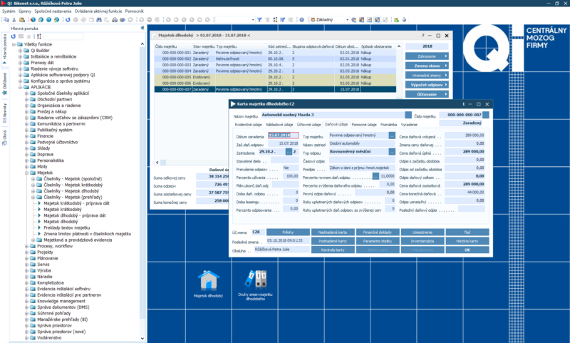 Majte prehľad o hmotnom aj nehmotnom majetku
